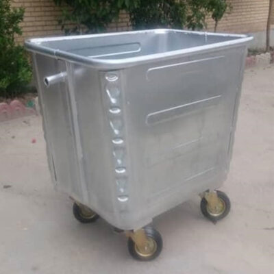 سطل-زباله-فلزی-1100-لیتری