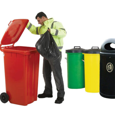 سطل پسماند زباله 240 لیتری پدالی