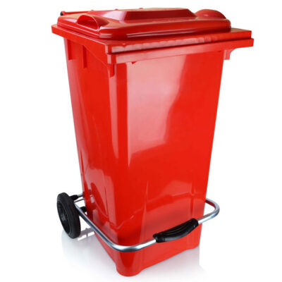 سطل زباله 220 لیتری پدال دار